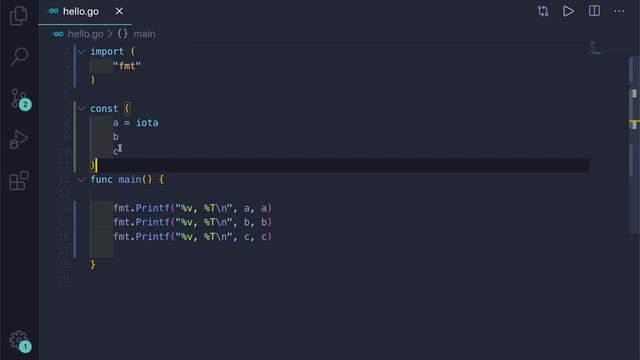 Go Tutorial (Golang) 10 - golang enumerated constants смотреть онлайн