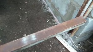 Самодельные откатные навесные ворота!!!