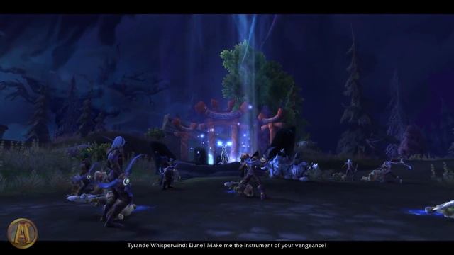 Tyrande's Night Warrior Cutscene [Pre-Shadowlands Lore] смотреть онлайн
