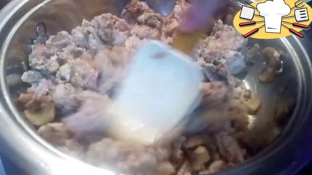 Картофельный пирог с фаршем и грибами.В духовке. смотреть онлайн
