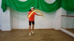 Аквааэробика. Комплекс з нудлами 2021