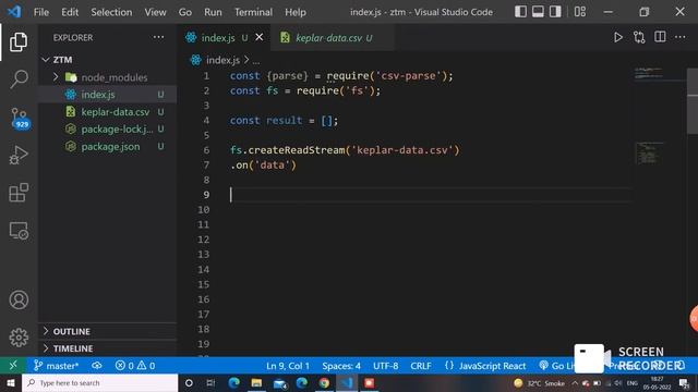How to convert CSV files to JSON in VS code using Javascript/Node.js | Convert excel data to json смотреть онлайн