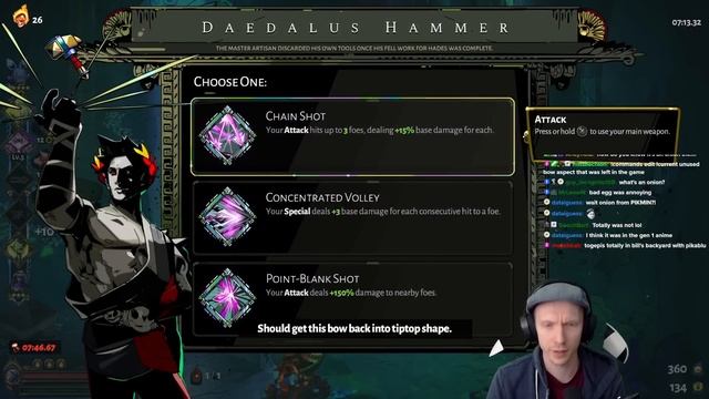 The Secret Unused Bow Aspect: Beam Bow | Hades смотреть онлайн