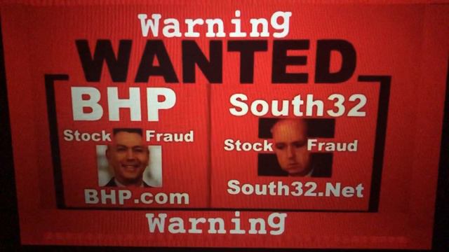 Warning Wanted South32 Graham Kerr is a stock fraud fish kissing profits fraud thief cheater and смотреть онлайн