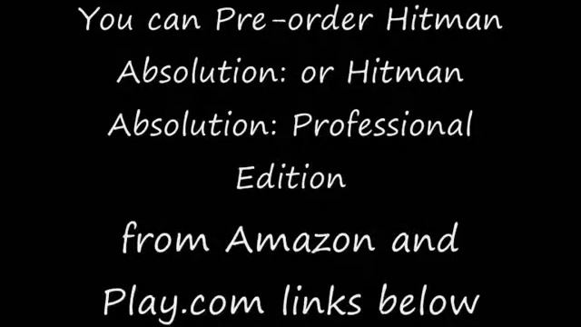 Hitman: Absolution releasing December 2012? coming 20 November? смотреть онлайн