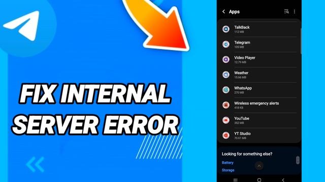 How to fix internal server error On Telegram смотреть онлайн