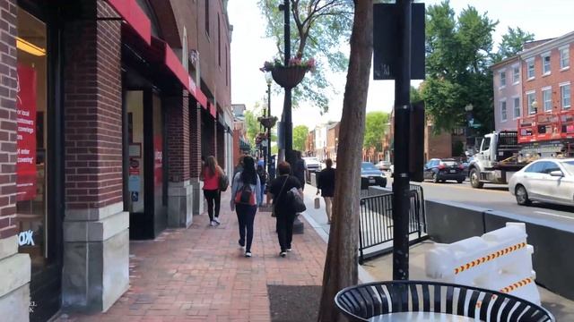 Washington DC - GEORGETOWN Walking Tour【4K】