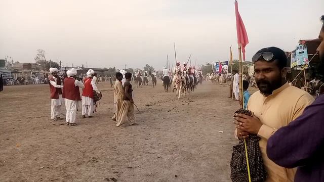 Neza Bazi in Bhalwal 2019 || Shaheen Club of Pakistan || Riders create a beautiful scene in ground смотреть онлайн
