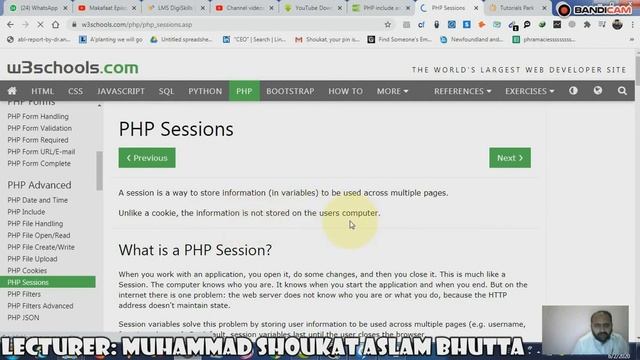 Lec#12 PHP ADVANCED WEB Application Development UCP PGC Mailsi 02 06 2020 смотреть онлайн