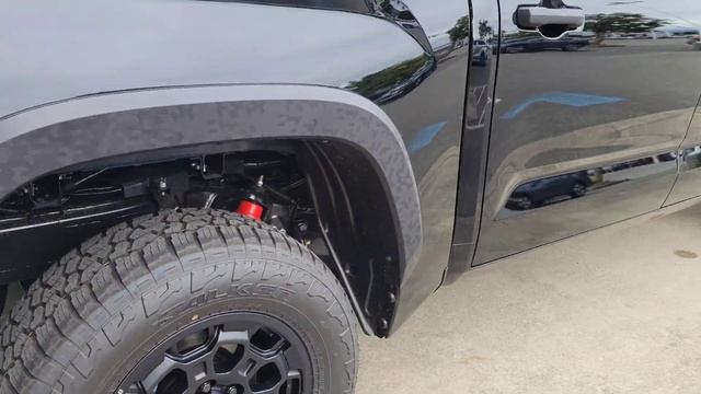 2024 Toyota Tundra TRD Pro in Midnight Black Metallic смотреть онлайн