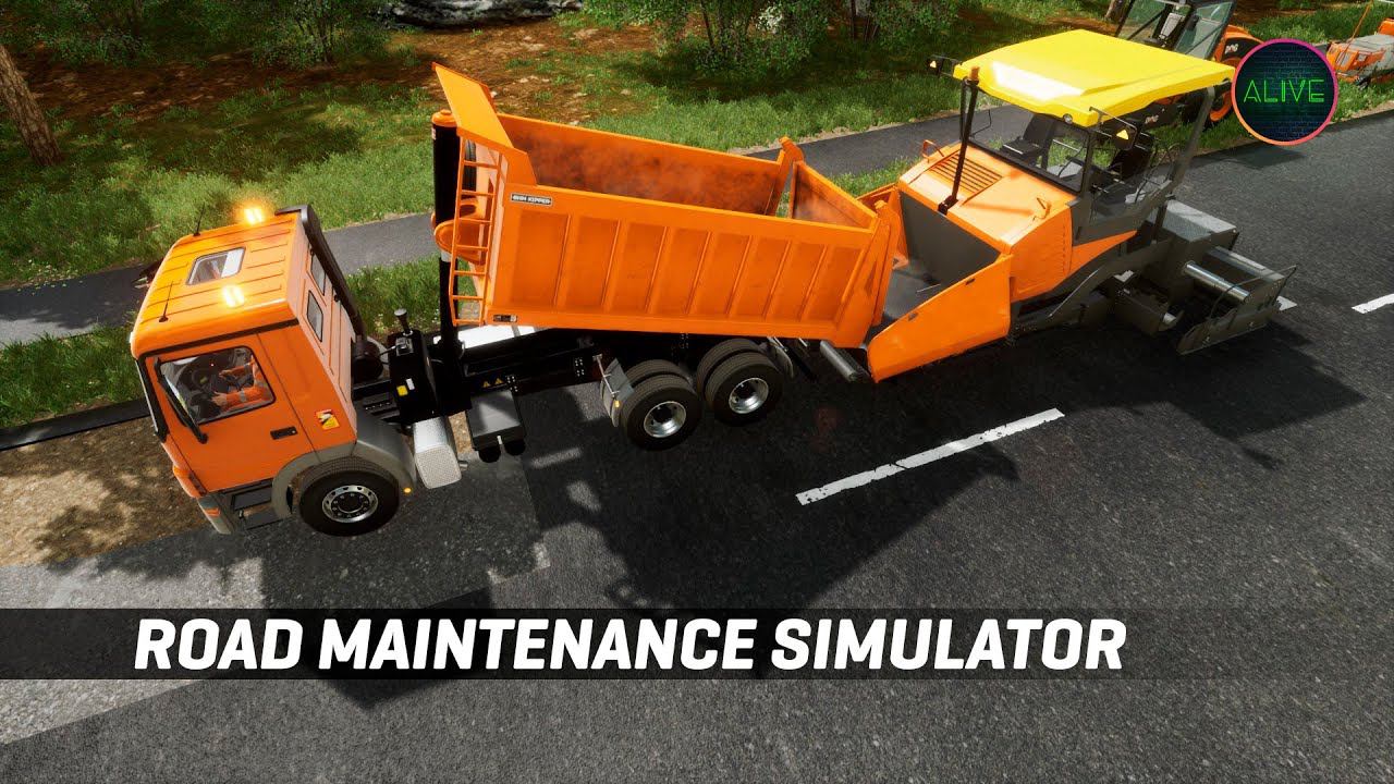 Road Maintenance Simulator - Первый взгляд