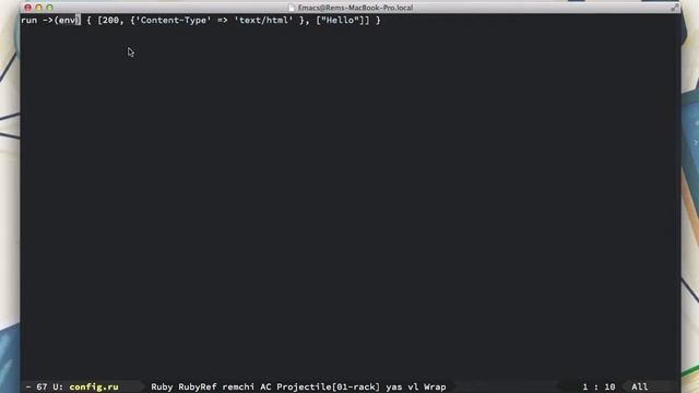 Authentication With Ruby: Rack Application Setup