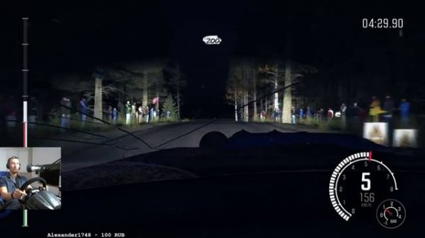 Ралли на легендарной SUBARU Impreza 1995 . В Dirt Rally