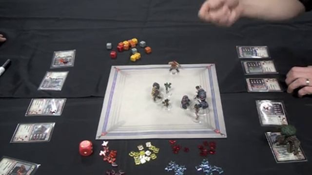 Rumbleslam the miniature wrestling game! Runic Thunders vs Timber Fists смотреть онлайн