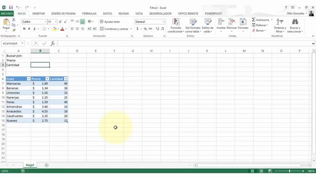 Buscar Datos usando Filtros | VBA Excel 2013 #42 смотреть онлайн