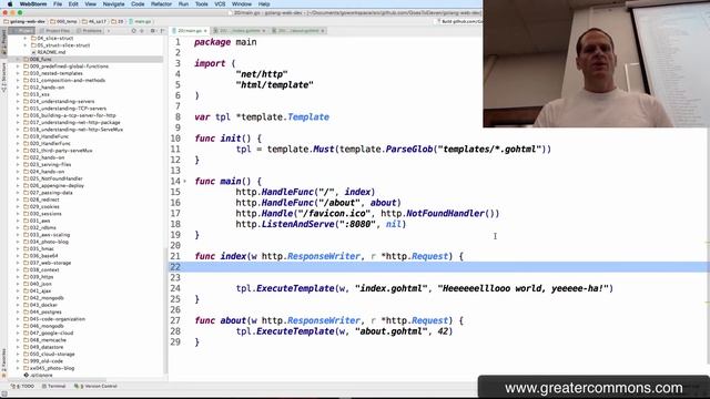 Golang Templates смотреть онлайн