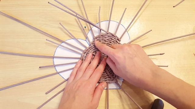 ❤️Дно - сердце из газетных трубочек! Вариант 2! смотреть онлайн