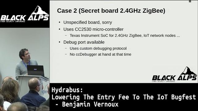 BlackAlps17: Hydrabus: Lowering the entry fee to the IoT bugfest by Benjamin Vernoux смотреть онлайн