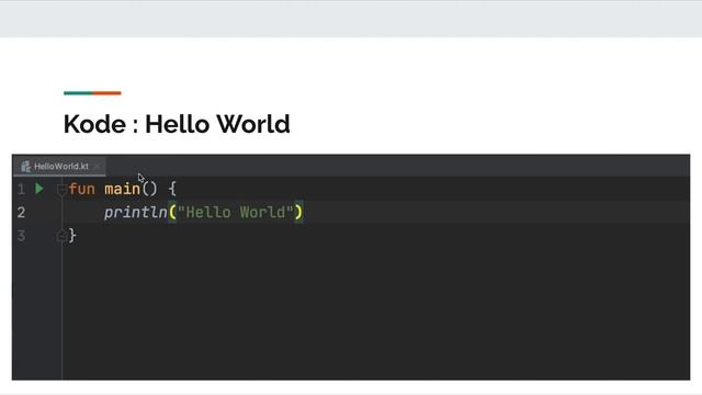 Belajar Kotlin Dasar - 2 Program Hello World смотреть онлайн