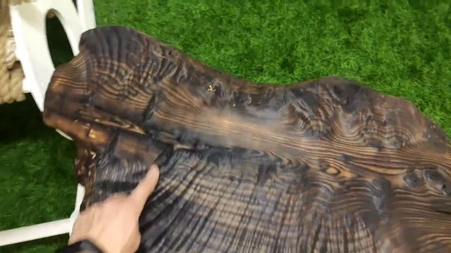 Журнальный стол из пня и сувеля своими руками. Stump table DIY смотреть онлайн