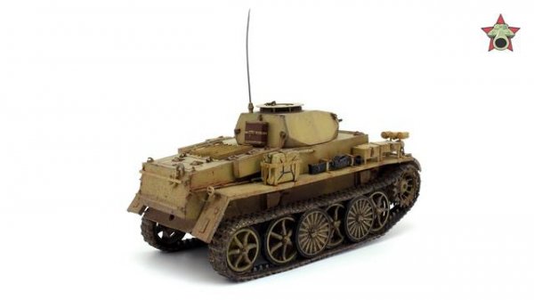 После сборки - Pz. I C (VK 6.01) от HobbyBoss, 1/35 (Built Model Pz. I C HobbyBoss1:35)