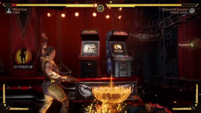 Mortal Kombat 11 - Fujin Vs Shang Tsung смотреть онлайн