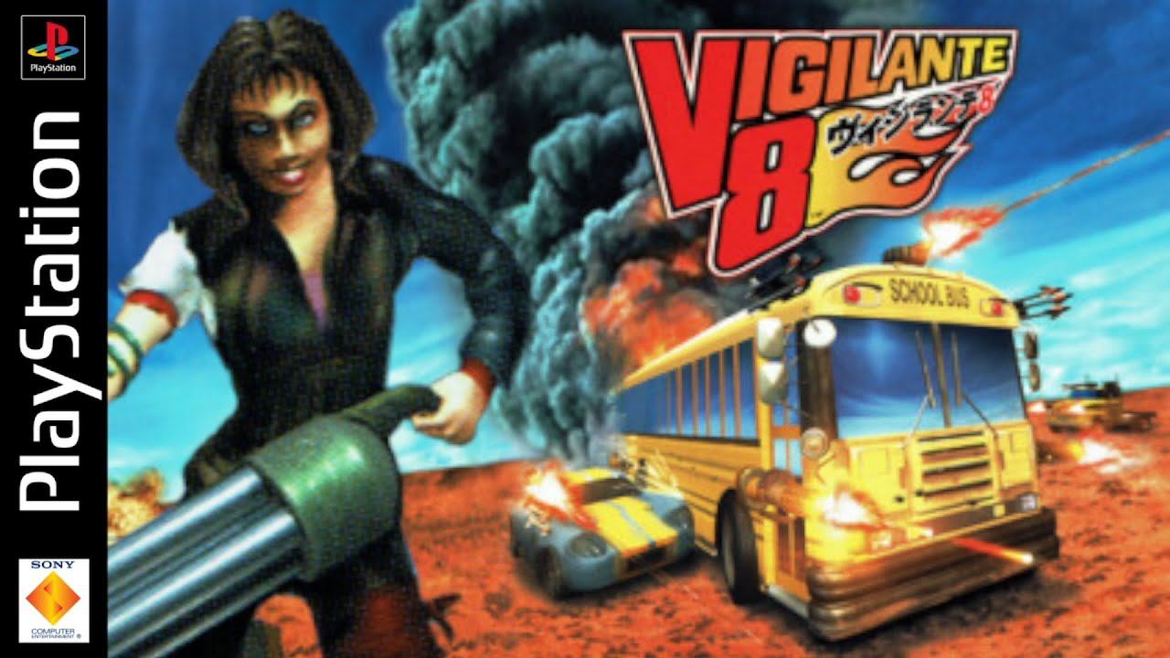 Vigilante 8 - ИГРАЕМ (PS1) 18+