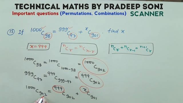 SCANNER 2. Permutations, Combinations, Important questions. Video 2 смотреть онлайн