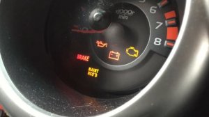 Honda Element. maint req'd сброс.