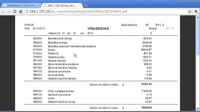 Web-INSYPO - Účtovné prehľady a záznam údajov na internete смотреть онлайн