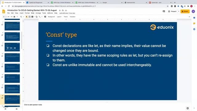 Introduction to Object Oriented JavaScript & Typescript ( Free Webinar) смотреть онлайн
