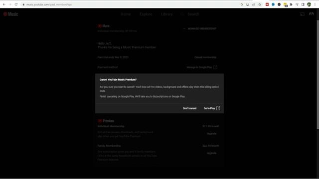 How To CANCEL YouTube Music Premium Subscription (Free Trial) (Mobile & Desktop) смотреть онлайн