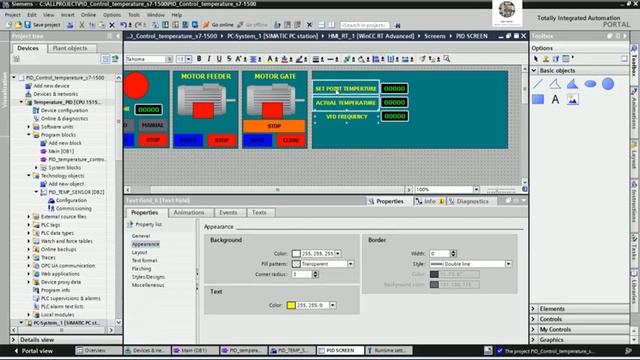 TIA Portal V17 PID control using temperature sensor and PLC S7-1500 смотреть онлайн