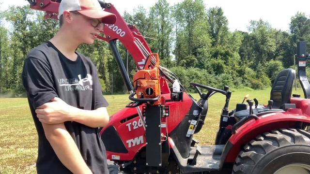 #18) Tractor add ons. Tractor Tool box, chainsaw carrier and more! смотреть онлайн