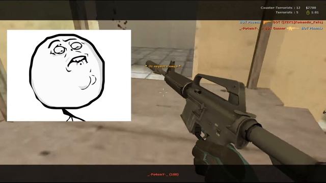 Играем в CS 1 6 MOD CSGO 2 смотреть онлайн