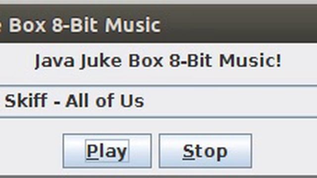 JAVA Swing JukeBox Example смотреть онлайн