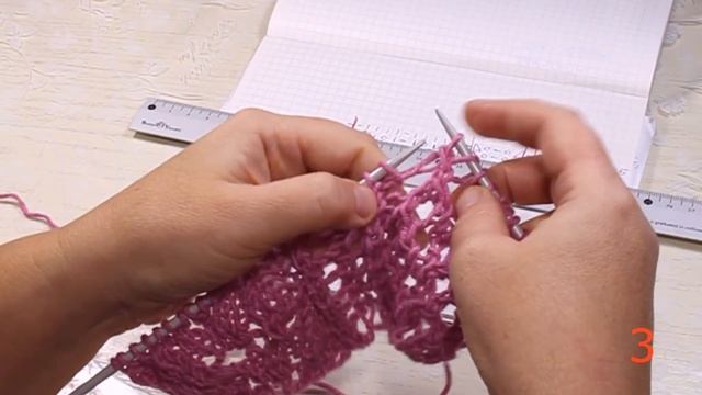 Модный ажурный джемпер спицами смотреть онлайн