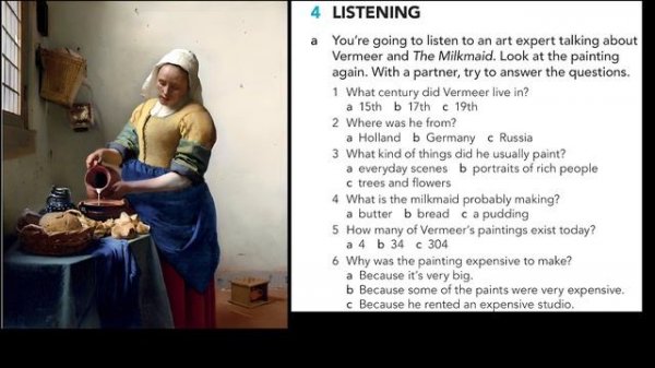 Lesson 3. 1C. English File pre-intermediate course. How to describe a picture in English.