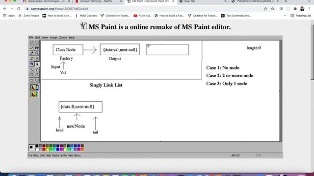 Singly Link List 2 Push Method Data structures and algorithms using JavaScript in Hindi смотреть онлайн