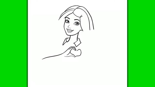 WIE ZEICHNET MAN EIN SCHÖNES MÄDCHEN | Einfaches zeichnen lernen смотреть онлайн