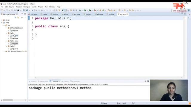 #44 Intro to Sub-Packages in Java | Creating a Package in Another Package | CORE JAVA смотреть онлайн
