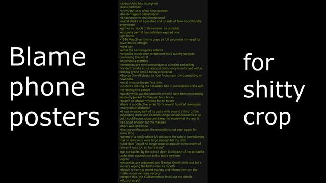 4chan Stories: The Great Umbrella смотреть онлайн