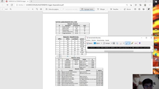 Ejercicios con Trigger en MySQL смотреть онлайн