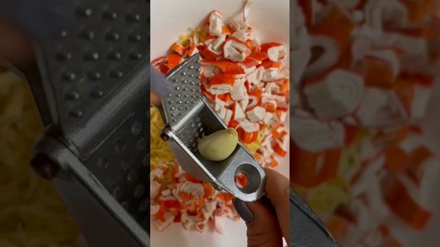 Салат из крабовых палочек за 5 минут ??? БЫСТРО и ВКУСНО ! смотреть онлайн