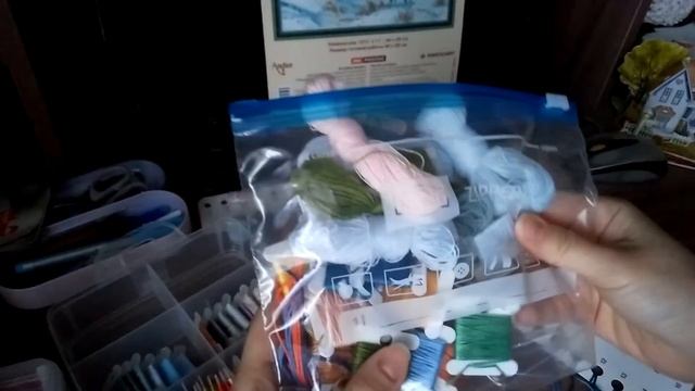 Вышивка. Новый процесс. Риолис1528 Лось в зимнем лесу. смотреть онлайн