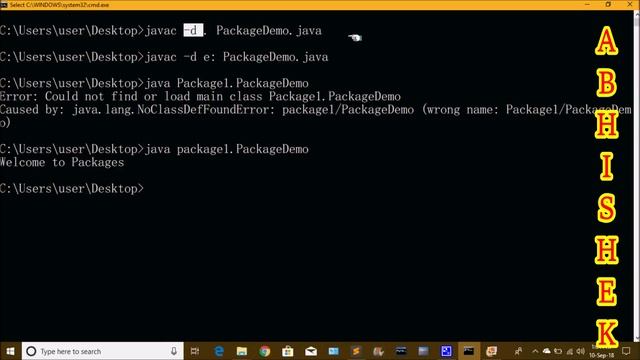 Packages in Java in Telugu by Kotha Abhishek смотреть онлайн