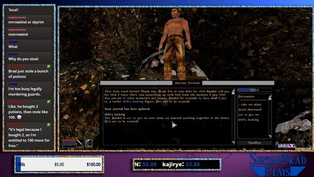 Returning to the Scene of a Crime | Ep 17 | Brad Plays Morrowind смотреть онлайн