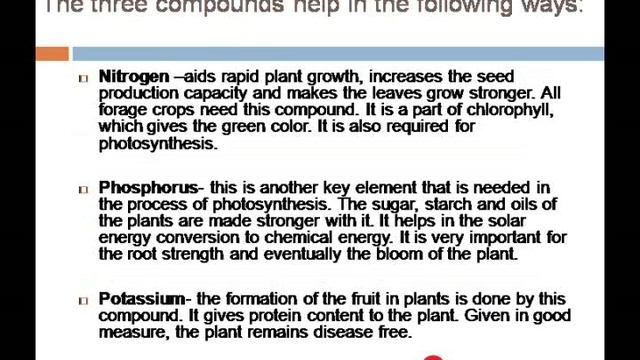 Benefits of NPK Fertilizer смотреть онлайн