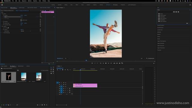 How to make a 3D Animated Photo in Photoshop & Adobe Premiere Pro CC смотреть онлайн