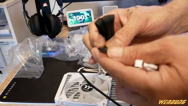 Thermaltake TH360 ARGB Sync Snow alle Anschlüsse-Erklärt-Unboxing смотреть онлайн
